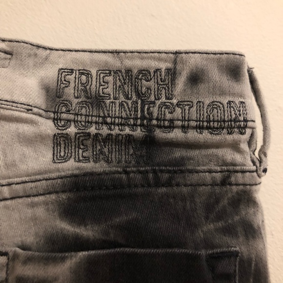 French Connection denim tie dye skinny jeans - Picture 5 of 11